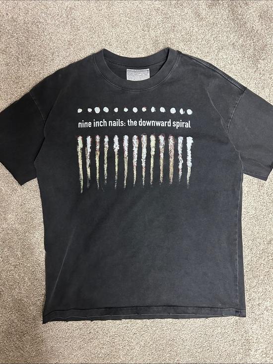 Affliction Other - Vintage Nine Inch Nails Distressed Graphic Shirt